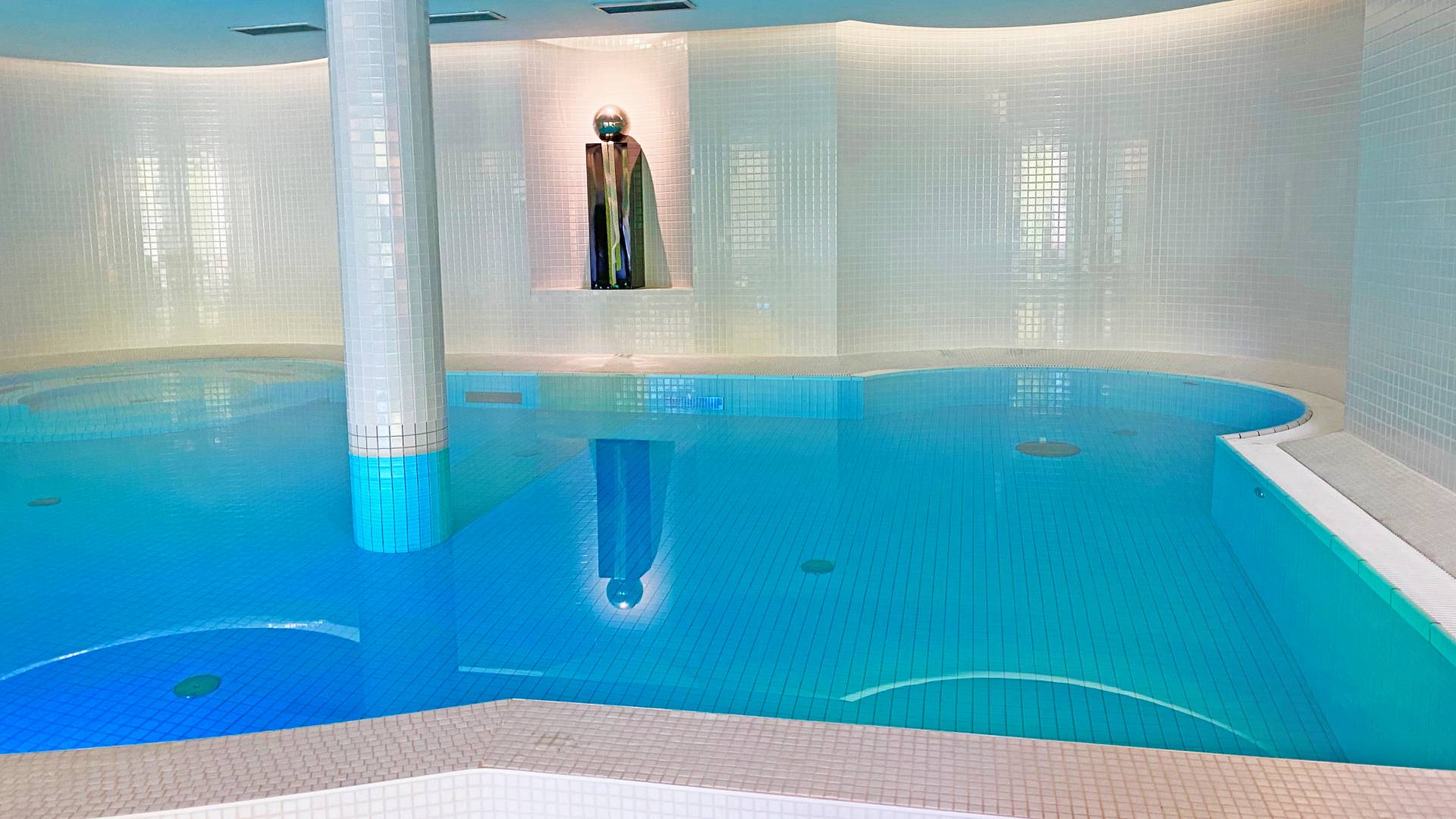 indoor pool in the 4 star hotel