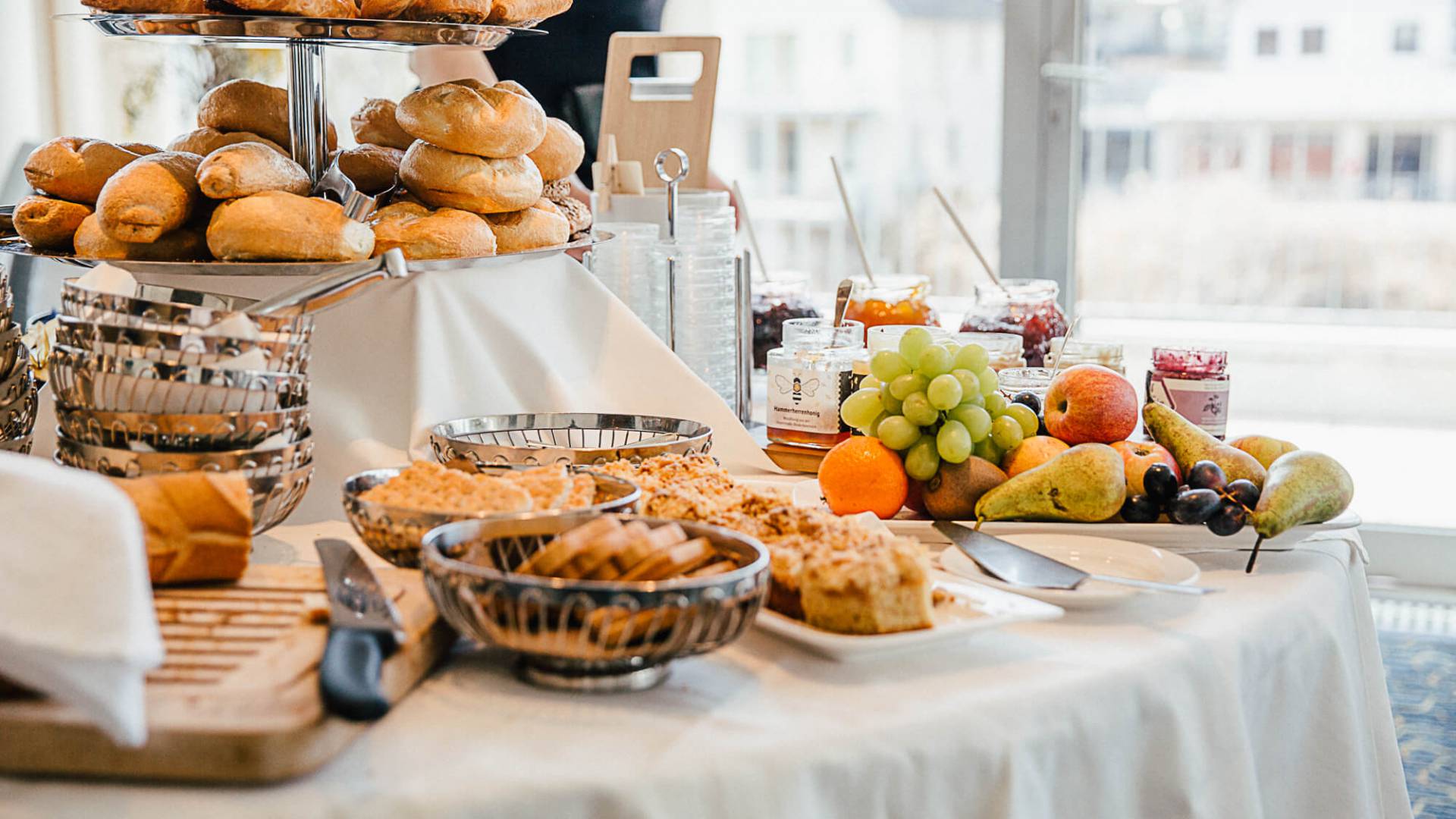 Frühstück im Schloss