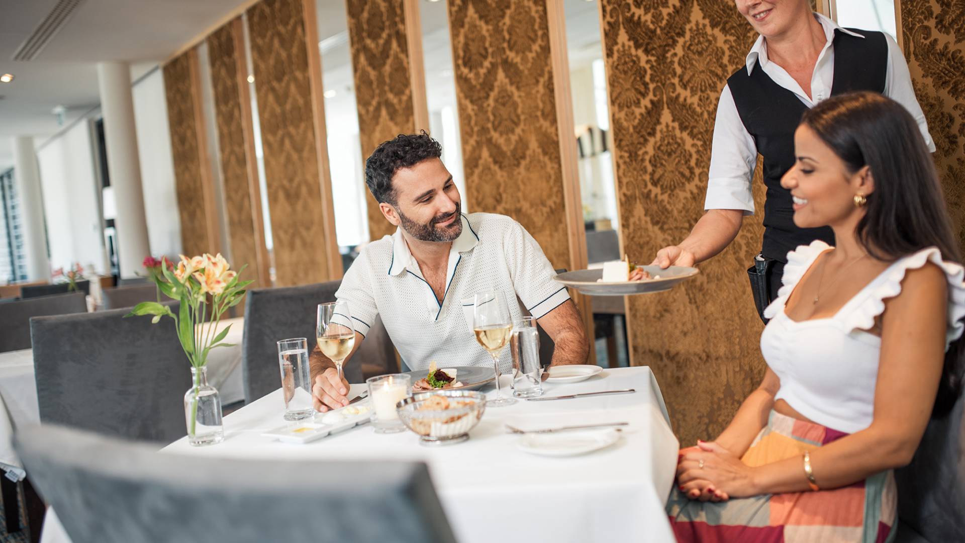 Fein essen im Schlossrestaurant in Waidhofen an der Ybbs