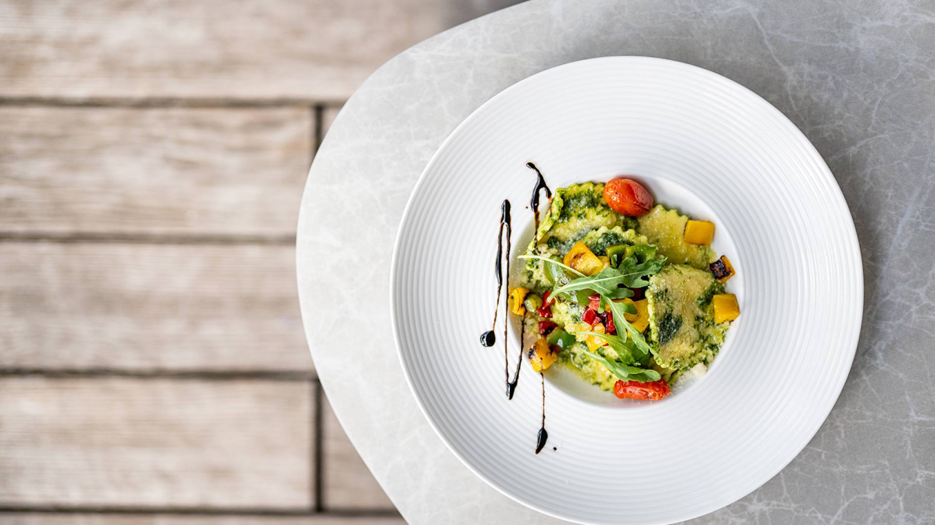 Fein essen im Schloss